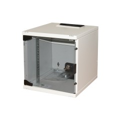 ARMADIO 6U 10" MM 300MX300 PORTA VETRO COLORE GRIGIO