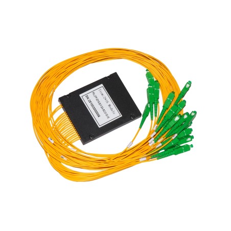BOX PLC SPLITTER CON CONNETTORI SC APERSONAL COMPUTER 2 IN E 16 OUT MT 1.5
