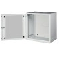 ARMADIO RACK 19" A MURO 4U 19" (L) 542 MM (P) 400 MM COLORE GRIGIO DISASSEMBLATO