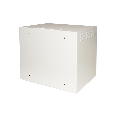 ARMADIO RACK 19" 6U PORTA IN FERRO ANTIVANDALISMO CON SERRATURA ANTIEFFRAZIONE GRIGIO CM 40X56X33 (PXLXA)