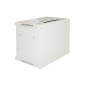 ARMADIO RACK 19" 6 UNITA' DA MURO (A) 370 X (L) 600 X (P) 450 GRIGIO DISASSEMBLATO PORTA VETRO