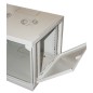 ARMADIO RACK 19" 6 UNITA' DA MURO PER RETI (A)350 X (L)540 X (P) 450 MM COLORE GRIGIO PORTA VETRO ARMADIO RACK 19" 6 UNITA' DA MURO PER RETI (A)350 X (L)540 X (P) 450 MM COLORE GRIGIO PORTA VETRO
