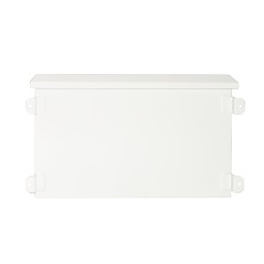 ARMADIO RACK 19 POLLICI 9U PER RETI DA ESTERNO CLASSE PROTEZIONE IP55 MISURE MM (L)600X(P)450X(A)467 GRIGIO CHIARO CON VENTOLE F