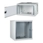 ARMADIO RACK 19" 9U PROFONDITA' 600 MM DA ASSEMBLARE GRIGIO DISASSEMBLATO SERIE EAVI