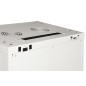 ARMADIO RACK 19" 9 UNITA' DA MURO A) 500 X (L) 600 X (P) 450 GRIGIO DISASSEMBLATO PORTA VETRO