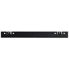 ARMADIO RACK 19" 9 UNITA' DA MURO A) 500 X (L) 600 X (P) 450 NERO DISASSEMBLATO PORTA VETRO