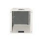 ARMADIO RACK 19" DISASSEMBLATO 12 UNITA' DA MURO PER RETI (A)595 X (L)540 X (P) 400 MM COLORE GRIGIO PORTA VETRO