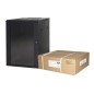 ARMADIO RACK 19" 12 UNITA' DA MURO (A) 635 X (L) 600 X (P) 450 NERO DISASSEMBLATO PORTA VETRO ARMADIO RACK 19" 12 UNITA' DA MURO (A) 635 X (L) 600 X (P) 450 NERO DISASSEMBLATO PORTA VETRO