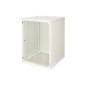 ARMADIO RACK 19" 15 UNITA' DA MURO (A)750X (L)540X (P) 600 MM. COLORE GRIGIO CHIARO, PORTA A VETRO.