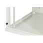 ARMADIO RACK 19" 15 UNITA' DA MURO (A)750X (L)540X (P) 600 MM. COLORE GRIGIO CHIARO, PORTA A VETRO.