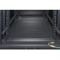 ARMADIO RACK PER RETI 19" 22U (A)1166, (L)600, (P)800 COLORE NERO PORTA VETRO
