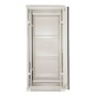 ARMADIO RACK 19" 27U (A)1388 (L)600 (P)1000 COLORE GRIGIO PORTA VETRO