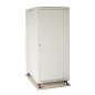 ARMADIO RACK 19" 27U (A)1388 (L)600 (P)1000 COLORE GRIGIO PORTA VETRO