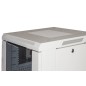 ARMADIO RACK 19" 27U (A)1388 (L)600 (P)1000 COLORE GRIGIO PORTA VETRO