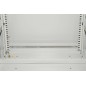ARMADIO RACK 19" 27U (A)1388 (L)600 (P)1000 COLORE GRIGIO PORTA VETRO