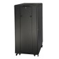 ARMADIO RACK 19" 27U (A)1388 (L)600 (P)1000 COLORE NERO PORTA VETRO