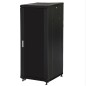 ARMADIO RACK 19" 27U (A)1388 (L)600 (P)1000 COLORE NERO PORTA VETRO