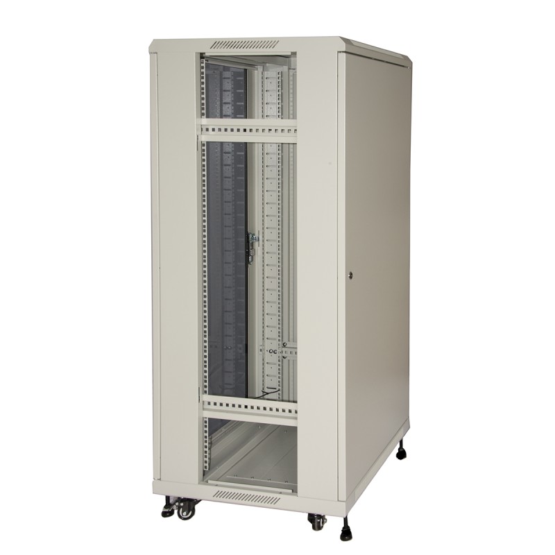 ARMADIO RACK 19" 27U (A)1388 (L)600 (P)600 COLORE GRIGIO PORTA VETRO DISASSEMBLATO ARMADIO RACK 19" 27U (A)1388 (L)600 (P)600 COLORE GRIGIO PORTA VETRO DISASSEMBLATO