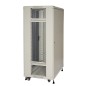 ARMADIO RACK 19" 27U (A)1388 (L)600 (P)600 COLORE GRIGIO PORTA VETRO