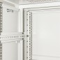 ARMADIO RACK 19" 27U (A)1388 (L)600 (P)600 COLORE GRIGIO PORTA VETRO