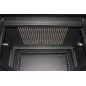 ARMADIO RACK 19" 27U (A)1388 (L)600 (P)600 COLORE NERO PORTA VETRO