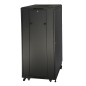 ARMADIO RACK 19" 27U (A)1388 (L)600 (P)600 COLORE NERO PORTA VETRO