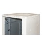 ARMADIO RACK 19" PER RETI 32U (A)1610, (L)600, (P)800 COLORE GRIGIO PORTA VETRO