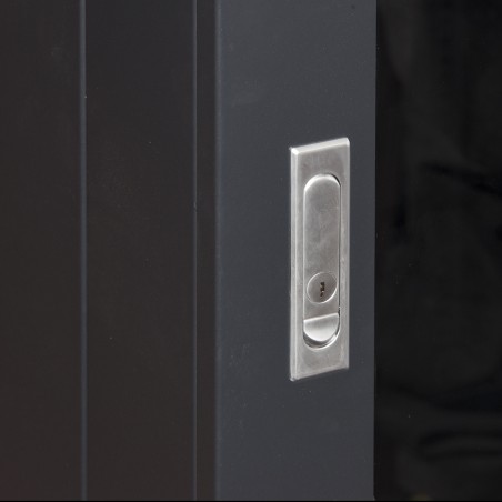 ARMADIO RACK 19" PER RETI 32U (A)1610, (L)600, (P)800 COLORE NERO PORTA VETRO