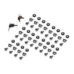 ARMADIO RACK 19" PER RETI 37U (A)1833, (L)600, (P)1000 COLORE GRIGIO PORTA TRAFORATA