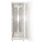 ARMADIO RACK 19" PER RETI 37U (A)1833, (L)600, (P)1000 COLORE GRIGIO PORTA TRAFORATA