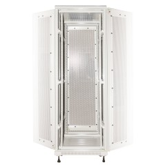 ARMADIO RACK 19" PER RETI 37U (A)1833, (L)600, (P)1000 COLORE GRIGIO PORTA TRAFORATA
