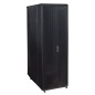 ARMADIO RACK 19" PER RETI 37U (A)1833, (L)600, (P)1000 COLORE NERO PORTA TRAFORATA