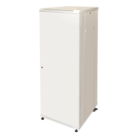 ARMADIO RACK 19" PER RETI 37U (A)1770, (L)600, (P)600 COLORE GRIGIO PORTA VETRO