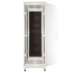 ARMADIO RACK 19" PER RETI 37U (A)1770, (L)600, (P)600 COLORE GRIGIO PORTA VETRO