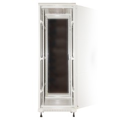 ARMADIO RACK 19" PER RETI 37U (A)1770, (L)600, (P)800 COLORE GRIGIO PORTA VETRO