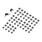 ARMADIO RACK 19" PER RETI 37U (A)1770, (L)600, (P)800 COLORE GRIGIO PORTA VETRO