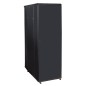 ARMADIO RACK 19" PER RETI 37U (A)1770, (L)600, (P)800 COLORE NERO PORTA VETRO