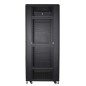 ARMADIO RACK 19" PER RETI 37U (A)1770, (L)600, (P)800 COLORE NERO PORTA VETRO