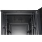 ARMADIO RACK 19" PER RETI 37U (A)1770, (L)600, (P)800 COLORE NERO PORTA VETRO