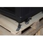ARMADIO RACK 19" PER RETI 37U (A)1770, (L)600, (P)800 COLORE NERO PORTA VETRO