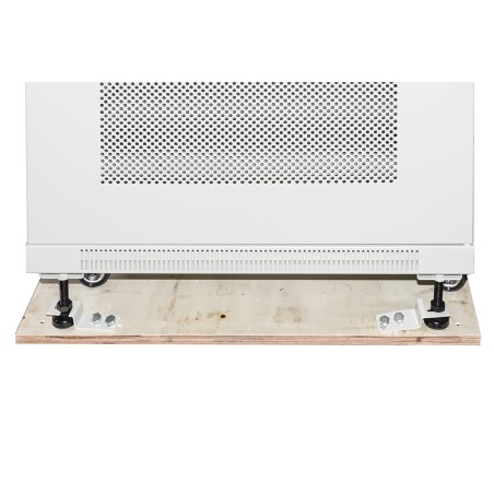 ARMADIO RACK 19" 42U (A)2055, (L)600, (P)1000 COLORE GRIGIO PORTA TRAFORATA