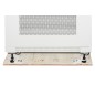 ARMADIO RACK 19" 42U (A)2055, (L)600, (P)1000 COLORE GRIGIO PORTA TRAFORATA