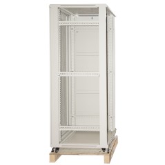 ARMADIO RACK 19" 42U (A)2055, (L)600, (P)1000 COLORE GRIGIO PORTA TRAFORATA