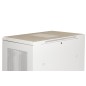 ARMADIO RACK 19" 42U (A)2055, (L)600, (P)1000 COLORE GRIGIO PORTA TRAFORATA