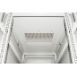 ARMADIO RACK 19" 42U (A)2055, (L)600, (P)1000 COLORE GRIGIO PORTA TRAFORATA