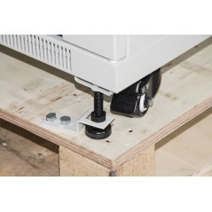 ARMADIO RACK 19" 42U (A)2055, (L)600, (P)1000 COLORE GRIGIO PORTA VETRO