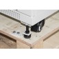 ARMADIO RACK 19" 42U (A)2055, (L)600, (P)1000 COLORE GRIGIO PORTA VETRO