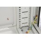 ARMADIO RACK 19" 42U (A)2055, (L)600, (P)1000 COLORE GRIGIO PORTA VETRO