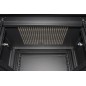 ARMADIO RACK 19" 42U (A)2055, (L)600, (P)1000 COLORE NERO PORTA VETRO