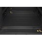 ARMADIO RACK 19" 42U (A)2055, (L)600, (P)1000 COLORE NERO PORTA VETRO